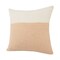 Edge Collections - 18" x 18" - Orange - Chevron Decorative Pillow with Zipper - 1 Piece